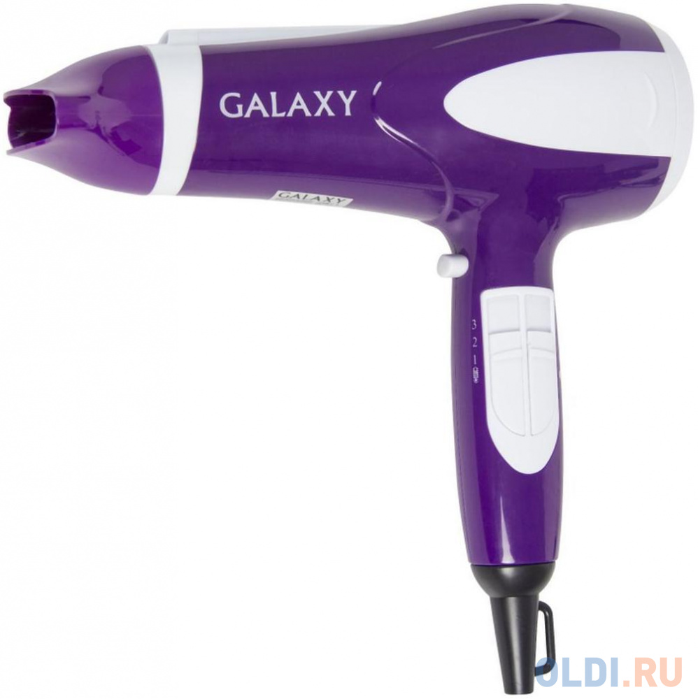 Фен GALAXY GL4324 2200Вт фиолетовый серебристый - фото 1