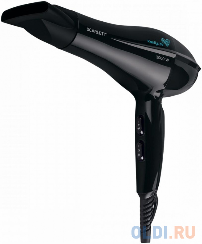 

Фен Scarlett SC-HD70I79 2000Вт чёрный