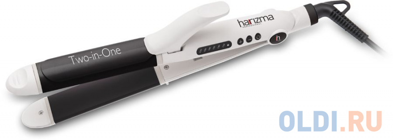 

Щипцы Harizma Two-in-One 45Вт белый H10319