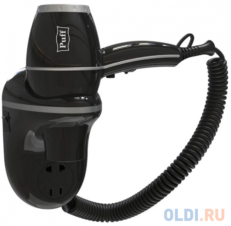 

Фен Puff 1800ВlB 1800Вт черный
