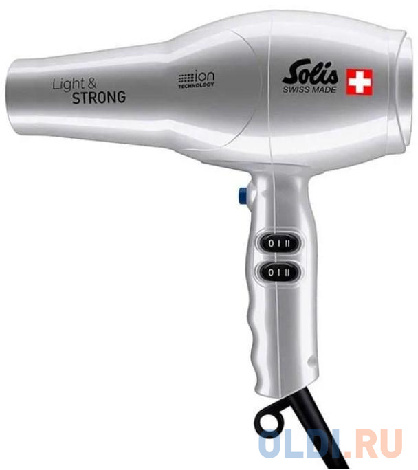 

Фен Solis Light & Strong 442 1800Вт серебристый
