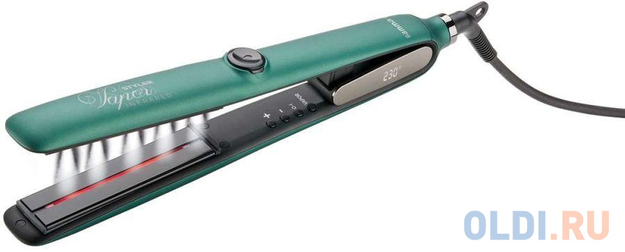 Выпрямитель для волос Gamma Piu Vapor Styler Infrared 85Вт зелёный выпрямитель gamma piu vapor styler infrared 85вт голубой макс темп 230с