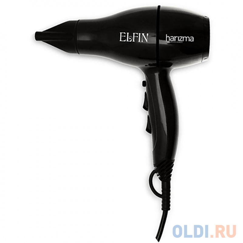 

Фен Harizma Elfin 1900Вт чёрный