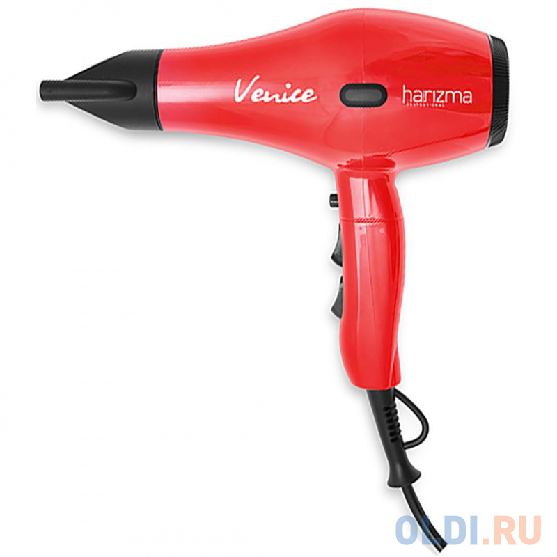 

Фен Harizma Venice 2100Вт красный