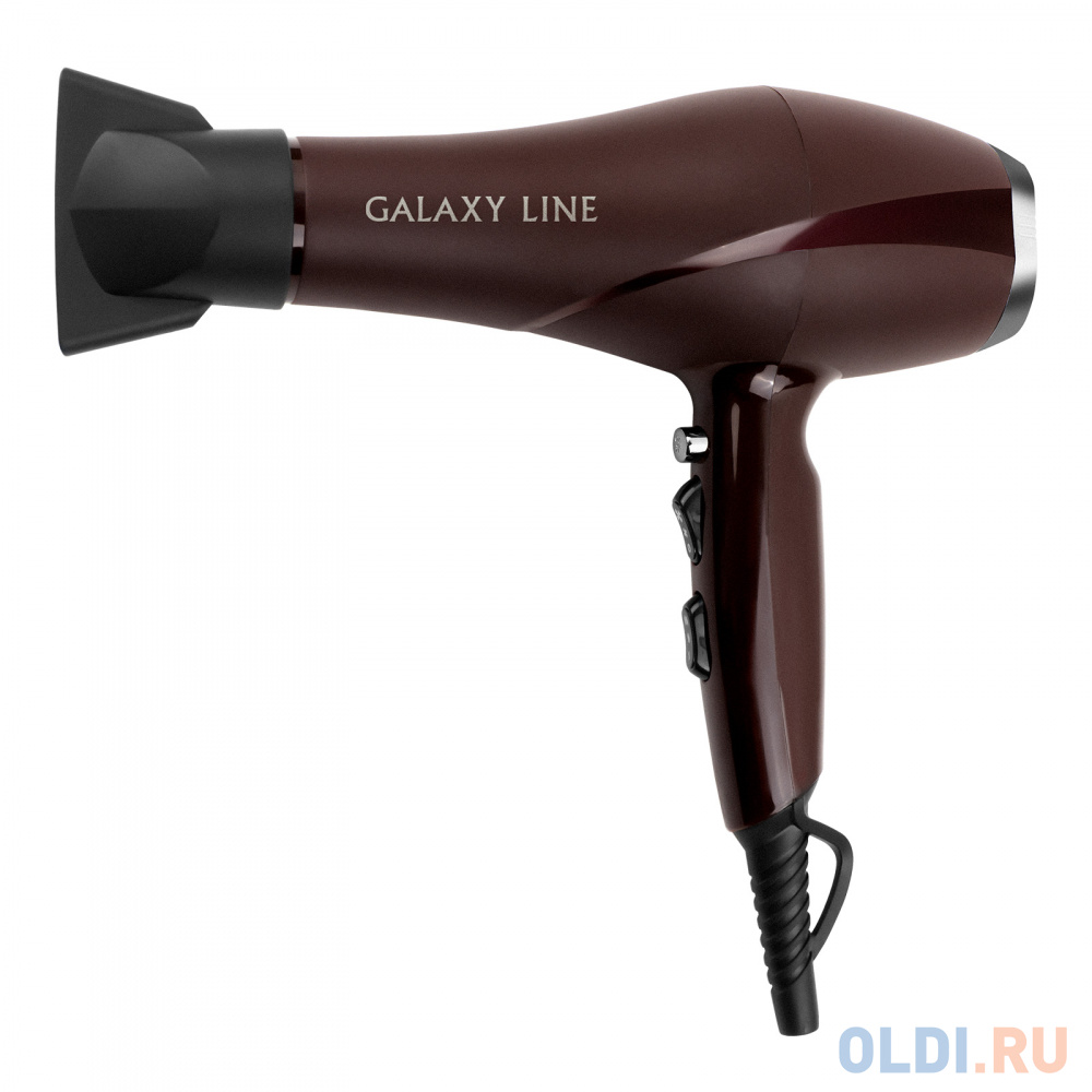 Фен GALAXY GL 4347 2200Вт коричневый