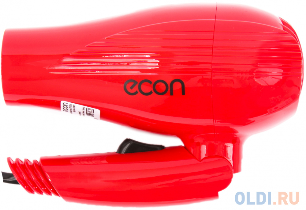 Фен ECON ECO-BH101D 1000Вт красный, размер н/д - фото 4