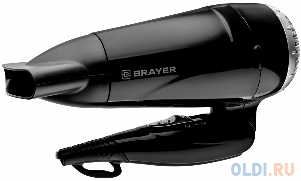 Фен Brayer BR3024 1600Вт чёрный Вид№4