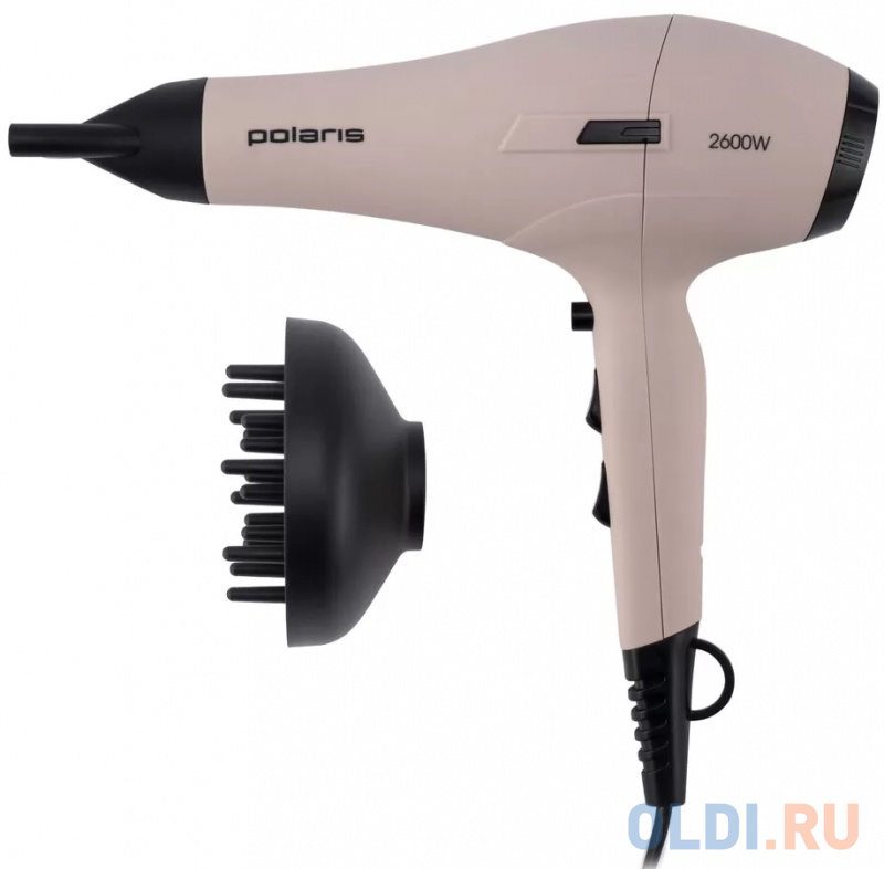 

Фен Polaris PHD 2600ACi Salon Hair 2600Вт розовый