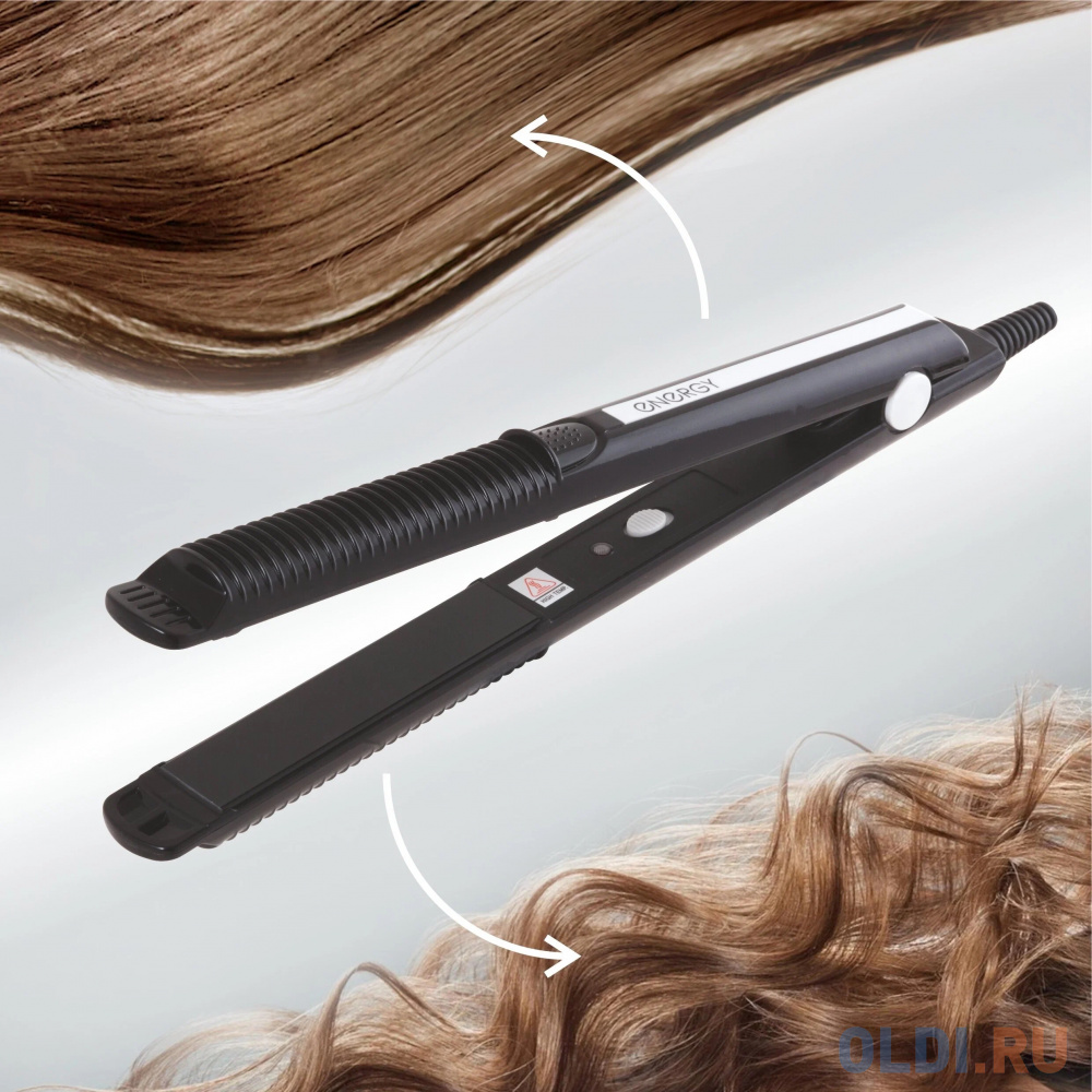Выпрямитель для волос Energy EN-854 40Вт чёрный, размер н/д - фото 4