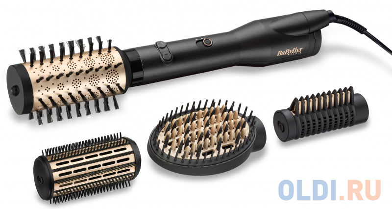 Фен-щетка BaByliss AS970E 650Вт чёрный, размер 60х332х52 мм - фото 1