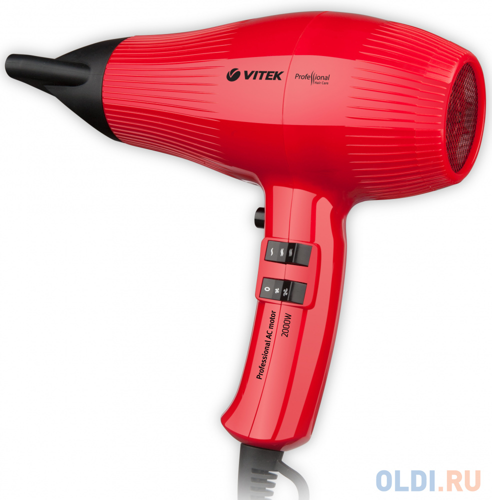 Фен Vitek VT-2377-01-R 2000Вт красный