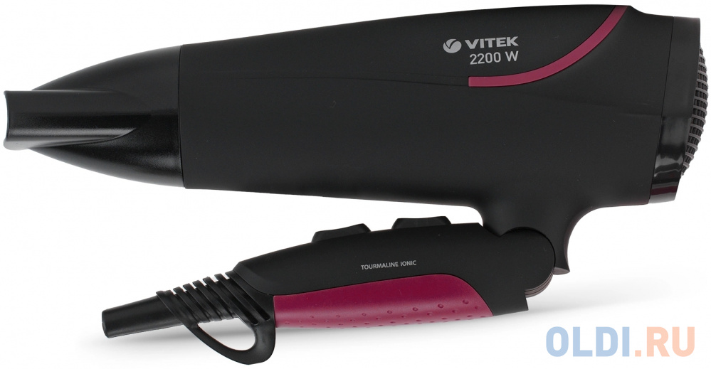 Фен Vitek VT-8226, 2200Вт, черный Вид№4