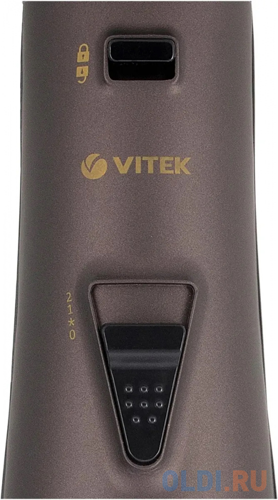 Фен-щетка Vitek VT-8241, 1000Вт, черный и коричневый Вид№4