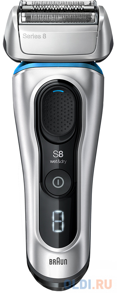 

Бритва Braun Series 8 8350s серебристый