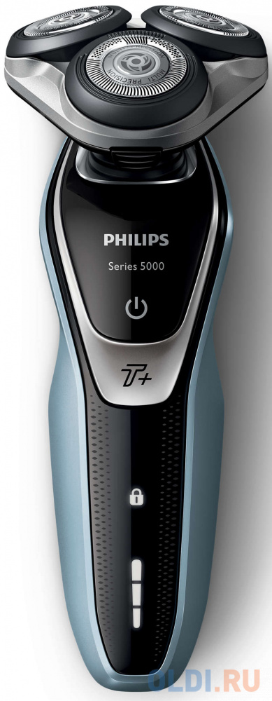 

Бритва Philips S5530/06 чёрный голубой