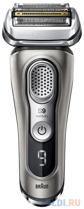 

Бритва сетчатая Braun Series 9 9385cc реж.эл.:5 питан.:аккум. серебристый