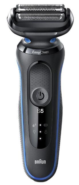 Бритва сетчатая Braun Series 5 50-B1620s реж.эл.:3 питан.:аккум. черный/синий