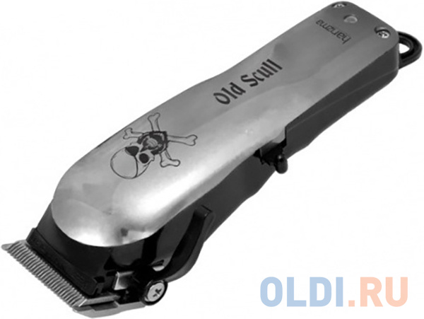 

Машинка для стрижки Harizma Old Scull черный (насадок в компл:4шт)