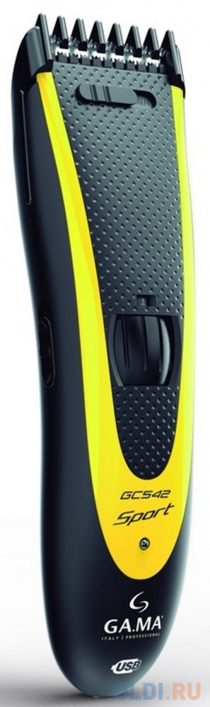 Машинка для стрижки волос GA.MA GC542 SPORT-HF жёлтый чёрный, размер н/д - фото 1