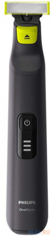 

Триммер Philips OneBlade QP6530/16 черный/салатовый 5.4Вт (насадок в компл:2шт)