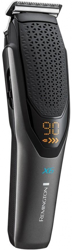 Машинка для стрижки волос Remington POWER X SERIES X6 серый чёрный фото