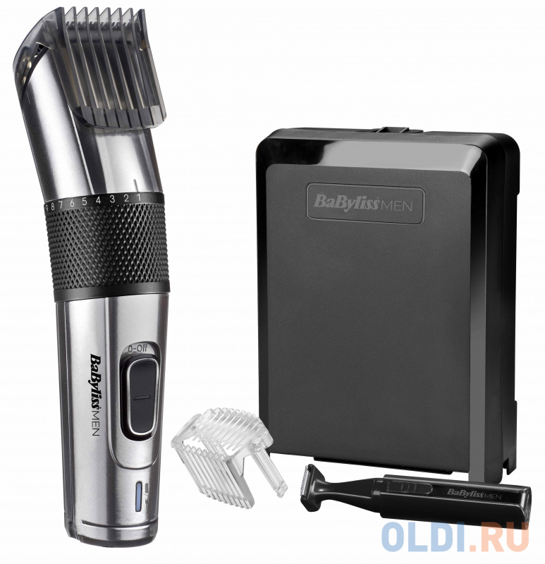 Машинка для стрижки волос BaByliss E977E серебристый фото