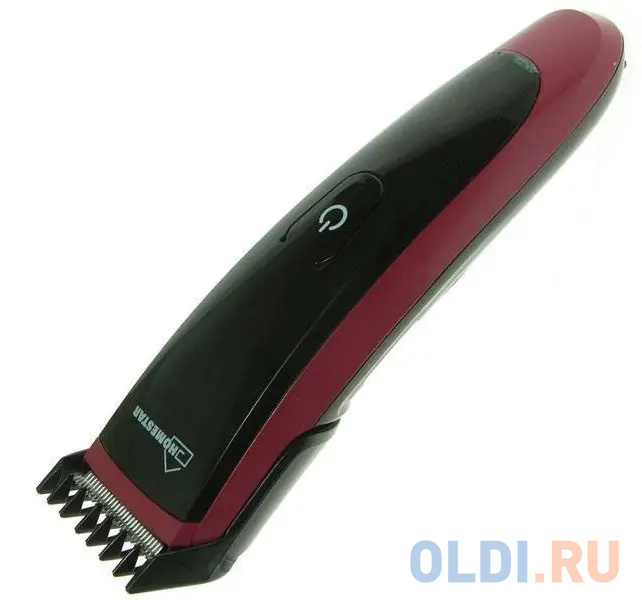 Машинка для стрижки волос Homestar HS-9010 красный черный фото