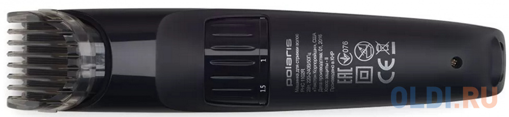 Машинка для стрижки волос Polaris PHC 1102R бордовый, размер н/д - фото 4