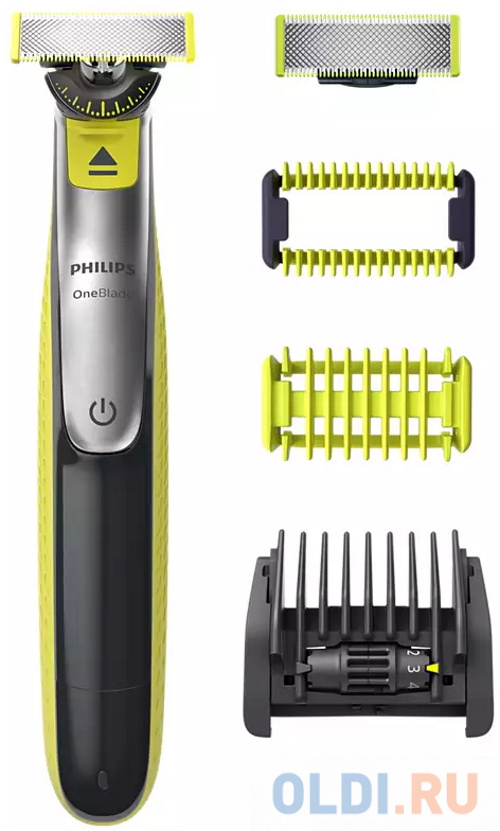 Триммер Philips QP2830/20 черный/лайм philips триммер и бритва norelco oneblade qp2510 49