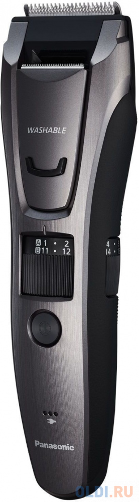 Машинка для стрижки Panasonic ER-GB80-H503 серебристый (насадок в компл:3шт) - фото 1