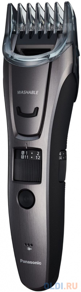 Машинка для стрижки Panasonic ER-GB80-H503 серебристый (насадок в компл:3шт) - фото 3