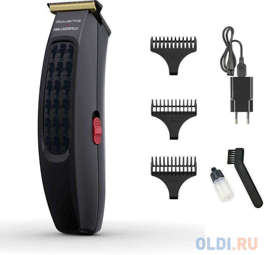 Машинка для стрижки Rowenta Cut & Style KL TN182LF0 черный (насадок в компл:3шт)