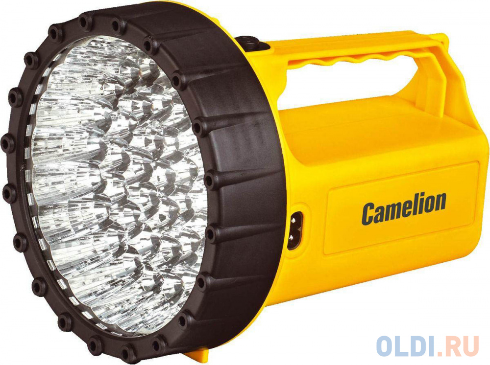 

Фонарь CAMELION LED29316 аккум. 220В желтый 43 LED 6В 4А-ч пластик коробка