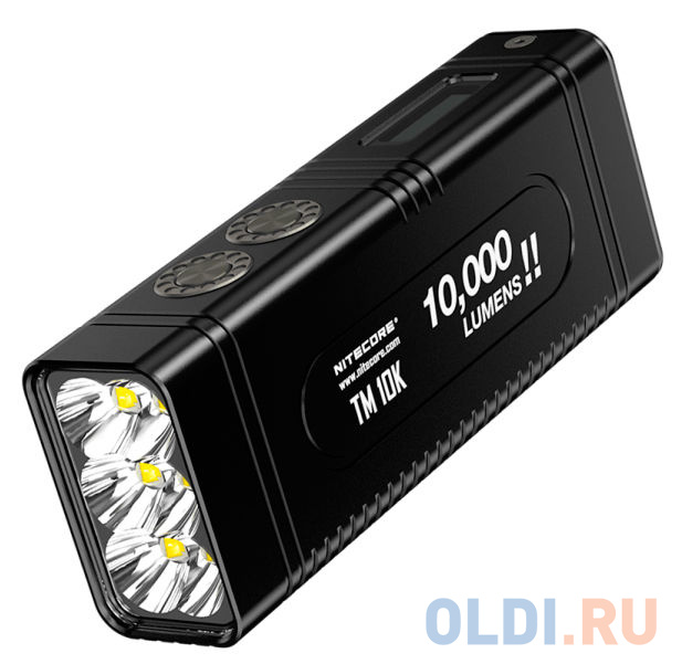

Фонарь ручной Nitecore TM10K чёрный 17683
