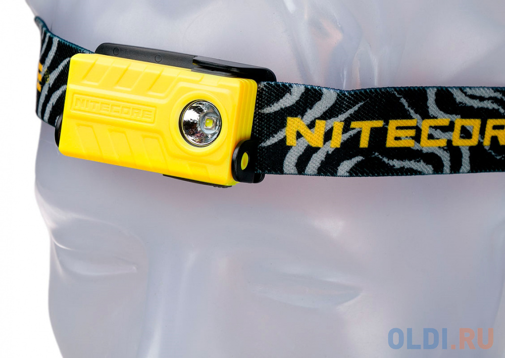 

Фонарь налобный Nitecore NU20 желтый лам.:светодиод.x1 (15992