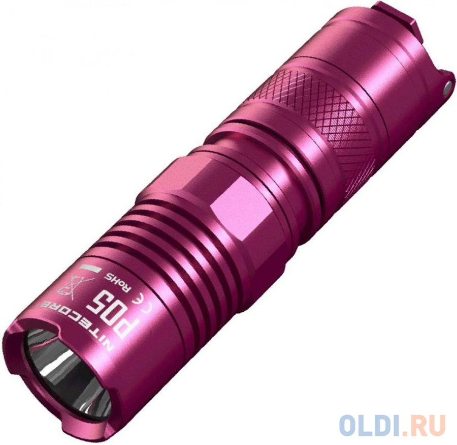 

Фонарь ручной Nitecore P05 розовый 15580