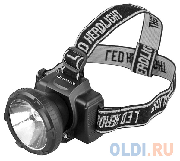 Фонарь налобный Ultraflash LED5364 чёрный от OLDI