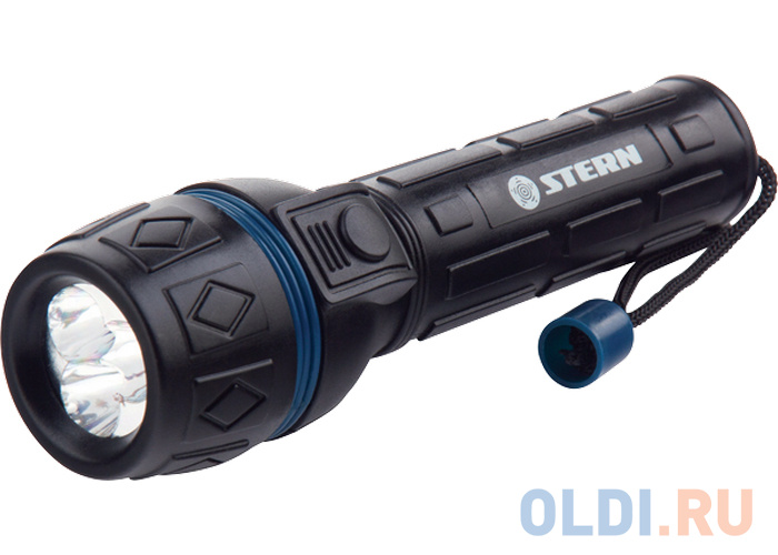 

Фонарь светодиодный, ударопрочный корпус, влагозащищённый, 3 LED, 2хАА// Stern