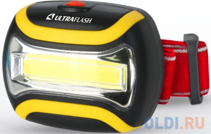 

Ultraflash LED5358 (фонарь налобн.черн. 1 Ватт COB LED, 3 реж, 3 X R6, пласт, ,бокс