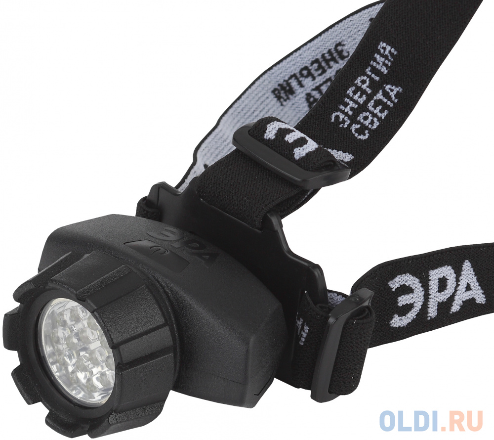 Фонарь налобный Эра GB-603 чёрный фонарь трофи tg9 светодиодный налобный
