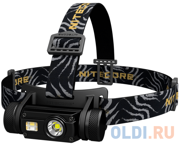 

Фонарь налобный Nitecore HC65 черный лам.:светодиод. 18650/CR123x4 (17074