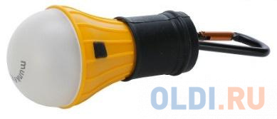 Фонарь походный Munkees 1028 черный/оранжевый лам.:светодиод. AAAx3 от OLDI