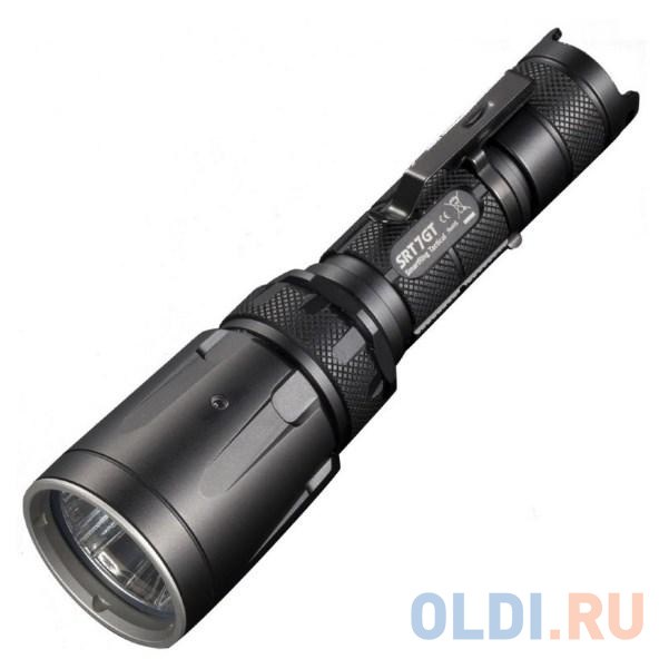 

Фонарь ручной Nitecore SRT7GT черный лам.:светодиод. 18650/CR123x1 (16270)