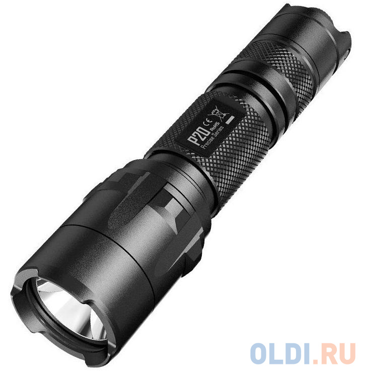 

Фонарь ручной Nitecore P20 V2 черный лам.:светодиод. 18650x1 (17301)