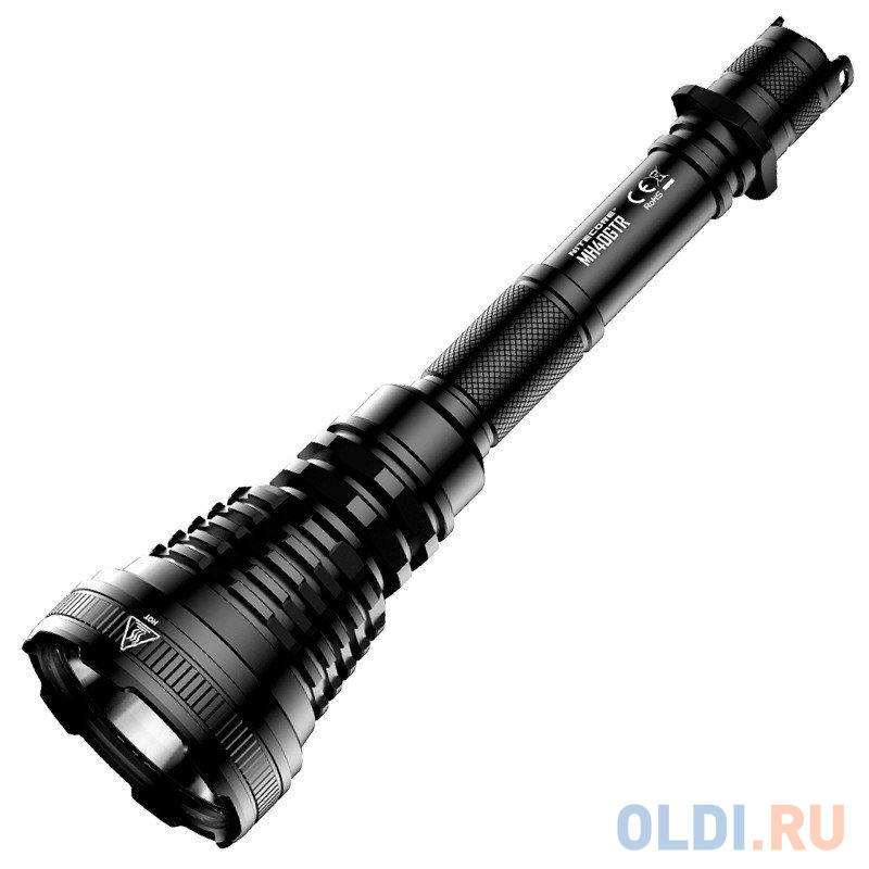 

Фонарь ручной Nitecore MH40GTR Kit черный лам.:светодиод. 18650/CR123x2