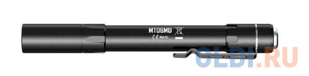 Фонарь ручной Nitecore MT06MD черный лам.:светодиод. AAAx2 (16326) от OLDI