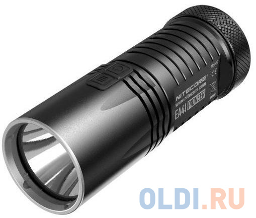 

Фонарь ручной Nitecore EA41W черный лам.:светодиод. AAx4 (17301)