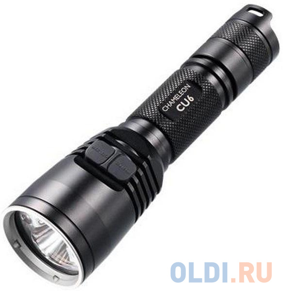 

Фонарь ручной Nitecore CU6 Hunting Kit черный лам.:светодиод. 18650/CR123x1 (11460)