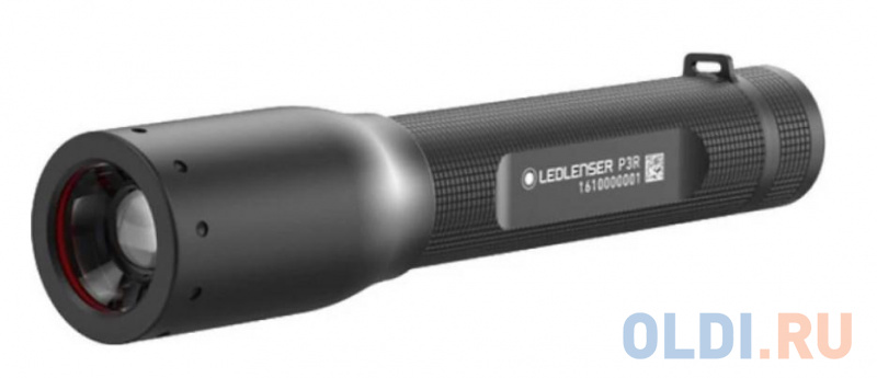 

Фонарь ручной Led Lenser P3R черный лам.:светодиод.x1 (501048)