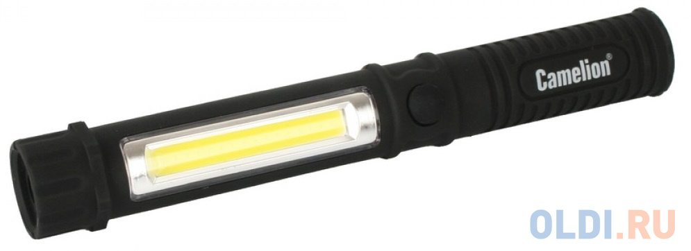 

Camelion LED51521 (фонарь-ручка, COB LED+1W LED, 3XR03, пластик, магнит, клипса, блистер)